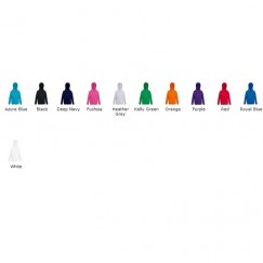 Blank Pullover Kids lightweight hooded sweatshirt Blank Fruit of the loom 240 GSM Hoodie